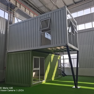 Magazzino nobile sostenibile creativo contenitore combinazione casa residenziale su ruote per bar negozio casa con bagno - Product Image 1