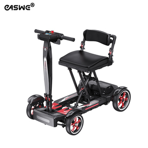 Scooter Eléctrico de Movilidad para Personas Mayores con Cuatro Ruedas, Color Negro, Batería de Iones de Litio de 12AH, Personalizable, en Stock en EE. UU./UE/AU - Product Image 1
