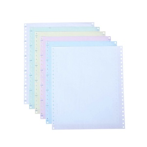Papel de Impresión Continua para Computadora, Papel Autocopiativo sin Carbón, el Más Popular, de 5 Capas, de Color - Product Image 1