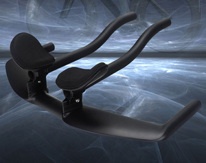 Guidon intégré TOSEEK Aero Bars personnalisé pour vélos BMX/Cruisers/VTT, en carbone, collier 22,6-25 mm, largeur 401-500 mm - Product Image 4