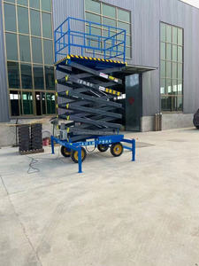 Gunting listrik mengangkat 4-18m Platform udara 6m 8m 10m 12m 14m Skylift perancah pengangkat seluler angkat hidrolik - Product Image 6