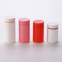 Flacon en plastique transparent vide pour capsules de suppléments et vitamines, 135 ml, 150 ml, 175 ml, personnalisable et économique