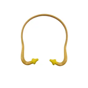 사격장용 밴드 귀마개 청력 보호를 위한 경량 실리콘 귀마개