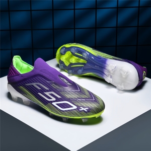 Zapatos de fútbol con tacos largos para césped natural, ligeros para interiores, tacos de fútbol duraderos - Product Image 5
