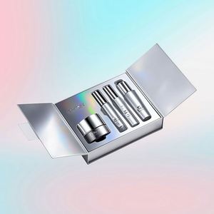 Caja de Regalo Cosmética de Doble Puerta Personalizada de Alta Gama con Empaque de Cartón Blanco Individual para Herramientas de Maquillaje y Rímel - Product Image 5