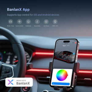 Contrôleur LED de cabine de voiture JIUAN SP701E ARGB <span class=keywords><strong>RGB</strong></span> Combinations 5V/12V <span class=keywords><strong>SPI</strong></span> PWM Intelligent pour contrôle par application Portée de 30 m pour éclairage de voiture - Product Image 3