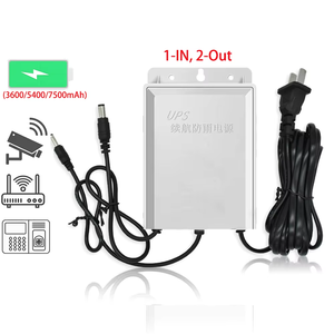 แบตเตอรี่สำรองไฟฟ้ากระแสตรง 12V แบบ UPS 1 เข้า 2 ออก ใช้พลังงานลิเธียม สำหรับกล้องวงจรปิดและเราเตอร์ - Product Image 6
