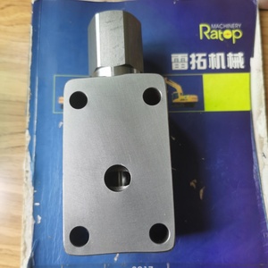 Válvula de Retención del Cilindro de la Pluma de Excavadora EC210B VOE14526805 VOE14693555, Válvula de Alivio EC240B 14526805 14693555 - Product Image 3