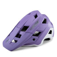 Casque de VTT double usage CPSC/EN1078/CE Batfox, réglable, PC+EPS, léger, pour adulte, avec visière, technique, durable, pour la pratique du VTT