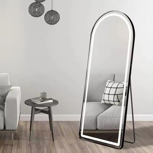 <span class=keywords><strong>Espejo</strong></span> Inteligente de Venta Directa de Fábrica con Luz Led, Táctil, <span class=keywords><strong>Grande</strong></span>, 3 Colores, de <span class=keywords><strong>Cuerpo</strong></span> Completo para Salón de Belleza con Marco, de Pie para Vestidor - Product Image 3