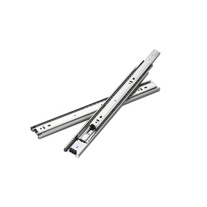 45mm Steel Full <strong>Extension</strong> 3-Fold Ball Bearing Drawer <strong>Slide</strong> for Furniture - Product Image 1