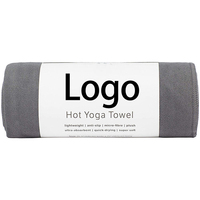 Offre Spéciale Serviette de Tapis de Yoga Pliable Personnalisée Antidérapante Lavable Absorbante et Économique