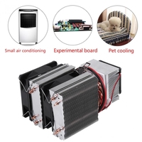 Générateur d'air et d'eau miniature semi-conducteur 120W, refroidisseur thermoélectrique Peltier, unité de refroidissement d'air 12v