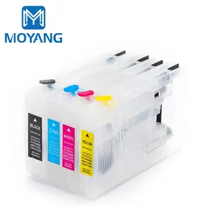 Многоразовый картридж для принтера MoYang, совместим с Brother LC12 LC17 LC40 LC71 LC73 LC75 LC77 LC79 LC400