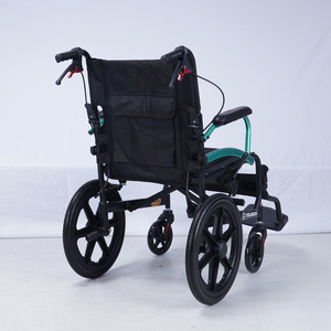 Silla de Ruedas Manual Tousda de Aleación de Aluminio, Plegable, Ligera, Portátil, para Uso en Interiores y Exteriores, Ayuda de Movilidad para Personas Mayores - Product Image 2