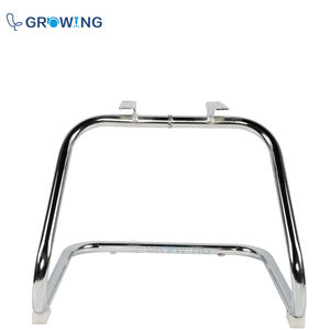 <span class=keywords><strong>Chaise</strong></span> chromée en métal robuste base fixe <span class=keywords><strong>chaise</strong></span> de direction d'invité en porte-à-faux réunion de conférence de luxe <span class=keywords><strong>chaise</strong></span> de salle de visite - Product Image 4