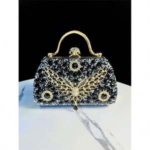 Modische Damen Clutch-Tasche für Brautjungfern, Abendveranstaltungen, Abschlussball, Cocktailpartys, Hochzeiten und Verlobungen - Product Image 1