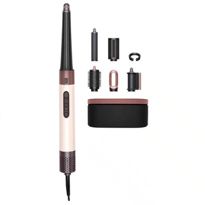Plancha de Pelo 7 en 1 de Alta Velocidad 110000 rpm con Iones Negativos para Rizar y Peinar - Modelo HS 05 08 09 - Product Image 1
