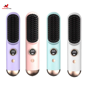 Lisseur électrique portable multifonctionnel 2-en-1 avec écran numérique sans fil et alimentation USB, promotion spéciale HQ Mixed Proc - Product Image 2