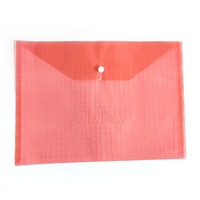 Carpeta de Archivo Transparente Impermeable de PVC Personalizada, Bolsa para Documentos Multicolor para la Escuela y la Oficina