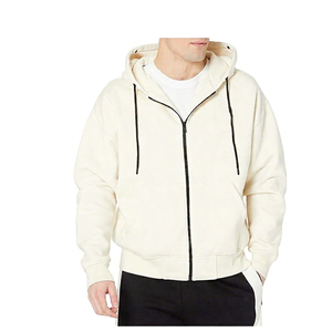 Nouveau prix d'usine, créez votre propre sweat à capuche d'hiver blanc de haute qualité - Coton/Polyester respirant et écologique - Product Image 1