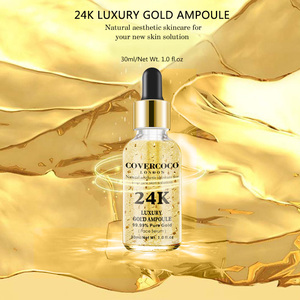New Hot Bán 24K Vàng Giữ Ẩm Collagen Huyết Thanh Nhãn Hiệu Riêng Nhà Máy Giá Bán Buôn - Product Image 2