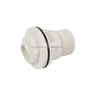 <span class=keywords><strong>Buse</strong></span> de retour d'eau <span class=keywords><strong>pour</strong></span> piscine en PVC de 1,5 po (50 mm), raccord mural durable <span class=keywords><strong>pour</strong></span> <span class=keywords><strong>SPA</strong></span> - Product Image 2