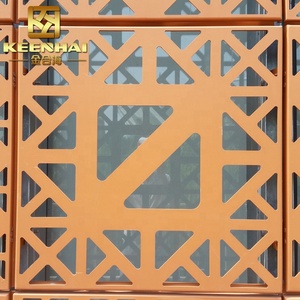 Keenhai चीन कस्टम सजावटी Facades पैनल लेजर काटने एल्यूमीनियम cladding शीट धातु निर्माण के लिए मुखौटा पैनलों - Product Image 5