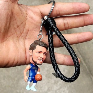 Figurines de basket-ball en PVC, James Curry <span class=keywords><strong>Kobe</strong></span> Durant Harden Irving, mini figurine porte-clés, souvenir pour les fans de sport, charme unisexe - Product Image 4