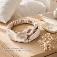 Nouvelle collection recommandée : Bandeaux imprimés en soie de mûrier 100% (16/19/22/25 Momme) pour accessoires féminins