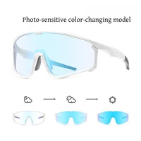 2025 nouvelles lunettes de soleil de sport polarisées Anti UV lentille interchangeable vélo lunettes de cyclisme personnalisées