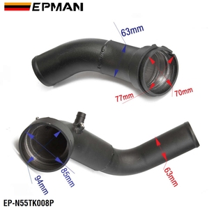 Tuyau d'admission d'air froid EPMAN pour <span class=keywords><strong>BMW</strong></span> N55 F20 F30 F31 M135i <span class=keywords><strong>M235i</strong></span> Kit de tuyau de suralimentation EP-N55TK008P - Product Image 2