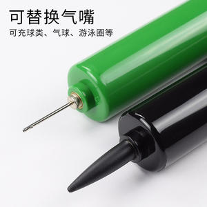 Bomba de aire tipo T de 6 pulgadas, inflador portátil de plástico para balones de fútbol y productos inflables - Product Image 5