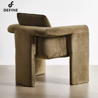 Nouveau style de fauteuil en bois massif de haute qualité pour le salon