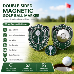 Wholesale Magnetic <b>Golf</b> Ball Position Marker Custom Design for <b>Golf</b> Club Pro Shop and Event Promotion - Product Image 6