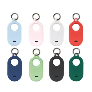 갤럭시 삼성 Smarttag2 로케이터 케이스 추적 Smarttag 2 트래커 케이스 용 소프트 실리콘 안티 손실 실리콘 보호 커버