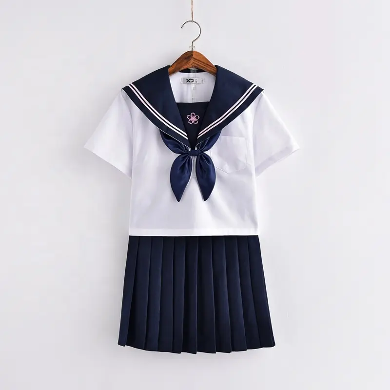 Uniformes japonais d'école de niveau élevé de douane de vente directe d'usine pour des garçons et des filles