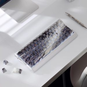 Capuchons de touches à thème calligraphie, 135 touches, profil Cherry, translucides, en PBT, pour <span class=keywords><strong>clavier</strong></span> mécanique 61/64/68 - Product Image 5