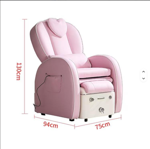 Nail and Pedicure <b>Chair</b> High-End Pedicure <b>Chair</b> Electric Pedicure <b>Chair</b> Multi-Function Massage Adjustable Backrest Waterproof - Product Image 1