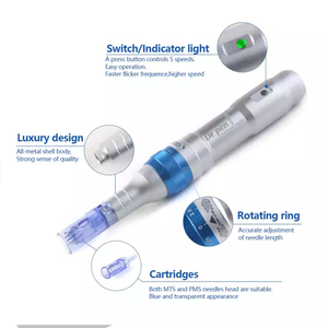 Stylo de Microneedling sans Fil <span class=keywords><strong>Dr</strong></span>.<span class=keywords><strong>Pen</strong></span> <span class=keywords><strong>Ultima</strong></span> <span class=keywords><strong>A6</strong></span>, Stylo Derma Rechargeable, Pistolet de Tatouage pour Soins du Visage, Sourcils, Lèvres et Art Corporel - Product Image 5