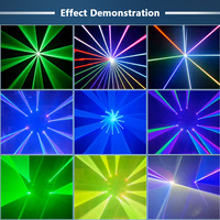 5W Laser projektor Laserlicht DMX RGB Voll farbige 3D-Animation Performance Stage Laserlicht für Konzert DJ Disco Hochzeit