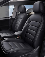 Housse de siège auto en cuir PVC de luxe Wellfit, coussin de siège auto en cuir, amélioration de l'intérieur automobile, protection de siège auto pour Crown