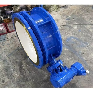 วาล์วผีเสื้อแบบยืดหดได้ Hard Seal รุ่น SD343H 10C DN1000 แรงดันต่ำ แบบซีลสามชั้นชนิดสวิตช์ สำหรับใช้งานกับน้ำ - Product Image 5