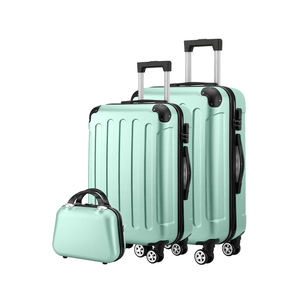 กระเป๋าเดินทางขนาดเล็กกระเป๋าเดินทางขนาด14นิ้วสีเขียวอ่อน - Product Image 6