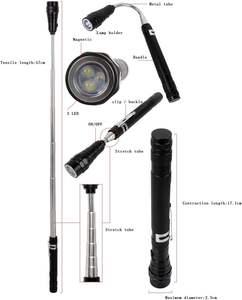 Wholesale Factory OEM Telescoping Magnetic Pickup <b>Tool</b> With Bright Led Lights Flexible <b>Pick</b> <b>up</b> Flashlight Extendable Neck - Product Image 2