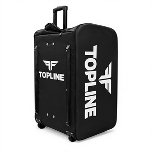 Custom field Hockey <b>Bag</b> Handled Waterproof Soft <b>Travel</b> <b>Bag</b> With <b>Wheels</b> Durable Multi Pocket Large Capacity Luggage <b>bag</b> - Product Image 3