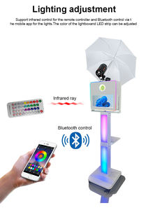 Cabina de Fotos Interactiva con Pantalla Táctil de 15.6 Pulgadas, Personalización de Logotipo Gratuita, Alquiler para Fiestas, Máquina de Fotos Selfie - Product Image 5