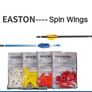 <span class=keywords><strong>EASTON</strong></span> Plumas de flecha de plástico de alto giro de 1.75 pulgadas, 50 unidades/caja, para arcos recurvos y compuestos - Product Image 1