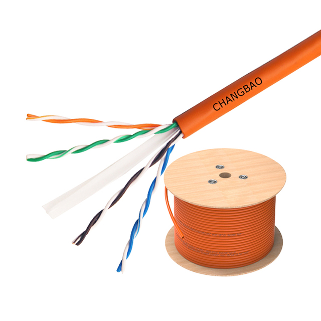 UTP Cat6e Lan Cable 26AWG Cat6 Network Ethernet 305m Communication Cable 305m Cat6 Network Ethernet Communication Lan Cable ODM
