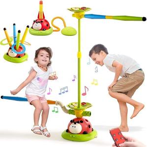 5 in 1 giocattoli musicali per il lancio di anelli lanciarazzi per bambini giochi giocattolo per evitare gli ostacoli - Product Image 1